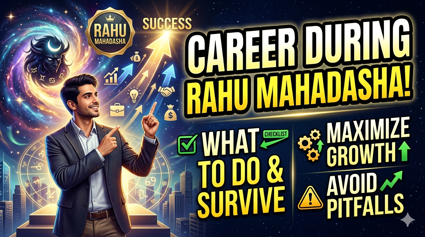 Career During Rahu Mahadasha | What To Do During Rahu Mahadasha